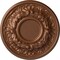 Ekena Millwork Odessa Ceiling Medallion (Fits Canopies up to 2 1/2"), 7 1/2"OD x 1 1/8"P, Polished Copper CM07ODPOS - alternate 1